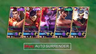 5 YOUTUBER CHOU in ONE TEAM?? (unli freestyle)