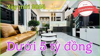 Dưới 5 tỷ đồng nhà xây mới 2024 (ms 6315) Full nội thất đẹp, có 4 phòng ngủ đẹp