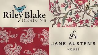 Jane Austen at Home fabric line from Riley Blake Designs