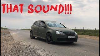 This VW GOLF R32 Sounds incredible