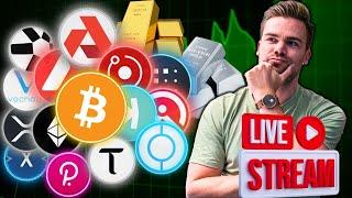 Bitcoin Verbot in Sicht?! $70,000 noch diese Woche? |  Gold u. Silber Breakout | Live Krypto Q&A