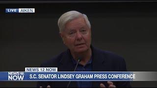 Graham Discusses Hurricane Recovery And Labor Strikes At Aiken County Emergency Operations Center