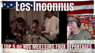 Les Inconnus [HD] | TOP 5 de NOS MEILLEURS FAUX REPORTAGES - REACTION