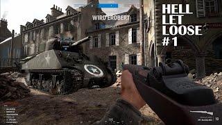 HELL LET LOOSE GAMEPLAY DEUTSCH #1 - INTENSIVER KAMPF IM DORF