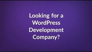 WordPress Development Services - WordPress Development Company India