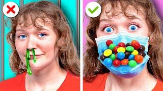 HOW TO SNEAK CANDY INTO THE MOVIES | FUNNY BROKE VS RICH SITUATIONS BY CRAFTY HACKS PLUS