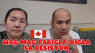 BAKA MAPAHAMAK SA MALING DESISYON | BUHAY CANADA  | BECK & CAI