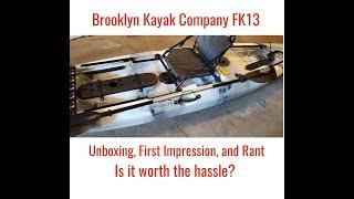 Brooklyn Kayak Company BKC FK13 Unboxing, First Impressions, Frustrations, and Review