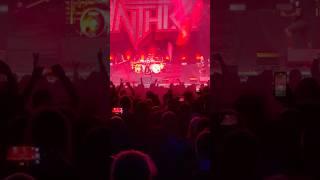 Anthrax opening in Dublin #metal #concert #metalfran #live