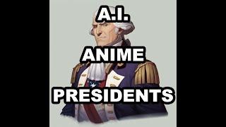 Every U.S. President according to an anime A.I. art program