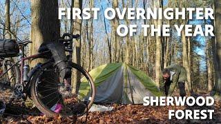 First bikepacking adventure of 2024 : Day 1 : Sherwood Forest