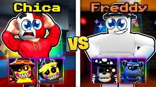 FREDDY vs CHICA Units 1v1 In Five Nights TD..