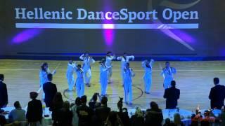 Hellenic DanceSport Open 2015 : Adults : All Ladies Latin : Team 80