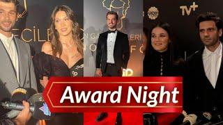 Turkish Celebrities at the Turkish magazine Awards ceremony