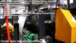 laminated flooring machinery/film laminating machine