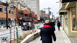 WALKING DOWNTOWN HALIFAX, CANADA - NOVA SCOTIA (BINAURAL CITY SOUNDS) - 4K AMBIENCE (Extraordinary)