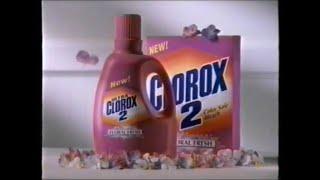 Floral Fresh Clorox 2 Color Safe Bleach Commercial 1997 a