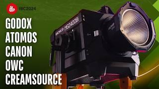 GODOX, Atomos, Canon, OWC and Creamsource | IBC Show 2024 Coverage | Day 2