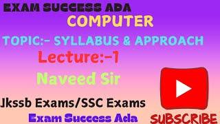 Computer Strategy/Syllabus/Approach. by Naveed Yousuf.