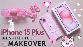 iPhone 15 Plus Aesthetic Makeover