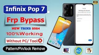 Tecno Pop 7 Frp Bypass Android 12 Without Pc | Just Frp Bypass | Tecno Pop 7 Google Account Remove