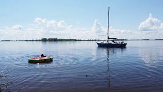 Как жить на яхте в России? Один день на Волге: завтрак на природе и красоты родной природы