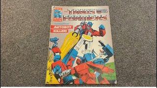 Transformers generation one issue 39 marvel UK comic complete collection. G1 exclusive artwork story