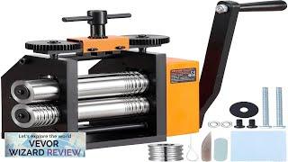 VEVOR Rolling Mill 3"/76 mm Jewelry Rolling Mill Machine 1: 2 Gear Review