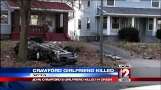 Fatal crash victim was John Crawford's girlfriend