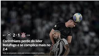 Com show de Almada, Botafogo vence Corinthians e dispara na ponta