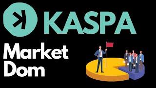 Kaspa Market Dom surge last hour #kaspa #kas #kaspacoin