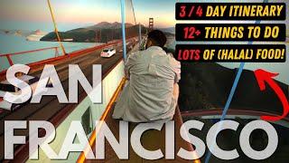 SAN FRANCISCO Travel Guide┃Muslim Friendly Guide (HALAL Palestinian food, adventures & culture!)