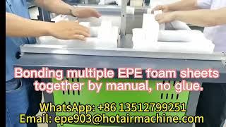 Manual Laminator EPE Foam Bonding Machine With XPE Foam Lamination Machine