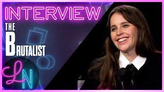 Felicity Jones Interview: Why The Brutalist Intermission Photo Matters