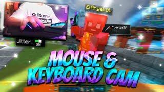 Mouse & Keyboard Cam + Soundclicks **4K 240FPS** [SKYWARS RUSH and BREEZILY] 