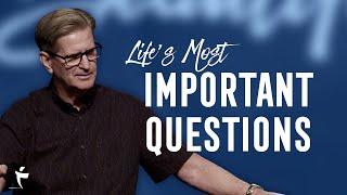 Life’s Most Important Questions | Luke 9:18-26 | Pastor John Miller