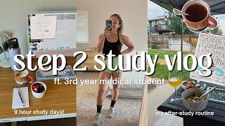 Step 2 Study Vlog ft. 3rd Year Medical Student