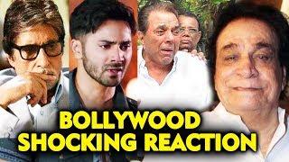 Celebrities Pay Tribute To Veteran Actor Kader Khan | Varun Dhawan, Amitabh, Dharmendra