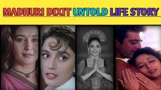 Madhuri dixit Untold and Rare Life Story || How she Became celebrity after giving Flop movies?