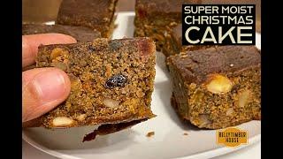 Super moist Christmas Fruit Cake | No Alcohol, No Egg extremly moist Christmas Plum Cake