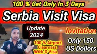 Serbia Visit Visa Update for Asians ! Serbia Visa 2024 ! #Subhanconsultancy  #Serbia #europeDunki