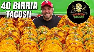 40x40 Mexican Birria Taco King Challenge in Miami, Florida!!