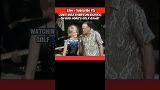 Bob Hope ZINGED by Joey Heatherton Over His Golf Game in Vietnam?! ️‍️