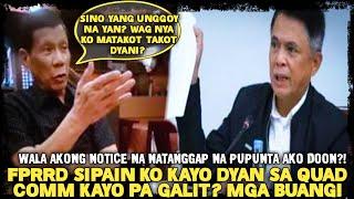 REP. PADUANO, TINAWAG NA UNGG0Y DAHIL HINDI KILALA NI FORMER PRES. DUTERTE