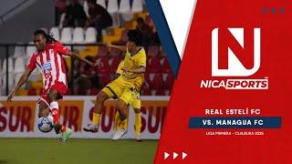  EN VIVO - Liga Primera  Real Estelí FC   Managua FC  | Torneo Clausura 2025 - Jornada 8