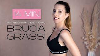 Brucia Grassi per Dimagrire e Tonificare, Senza Salti | HIIT Workout.