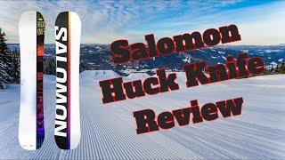 The 2024 Salomon Huck Knife Snowboard Review