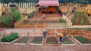 TIMELAPSE: 1095 days of building a life off the grid | fish pond, house, cooking and creativity_Ep3