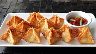 Crab Rangoon - Crispy Crab & Cream Cheese Wonton Recipe