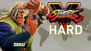 Street Fighter V - Zeku Arcade Mode (HARD)